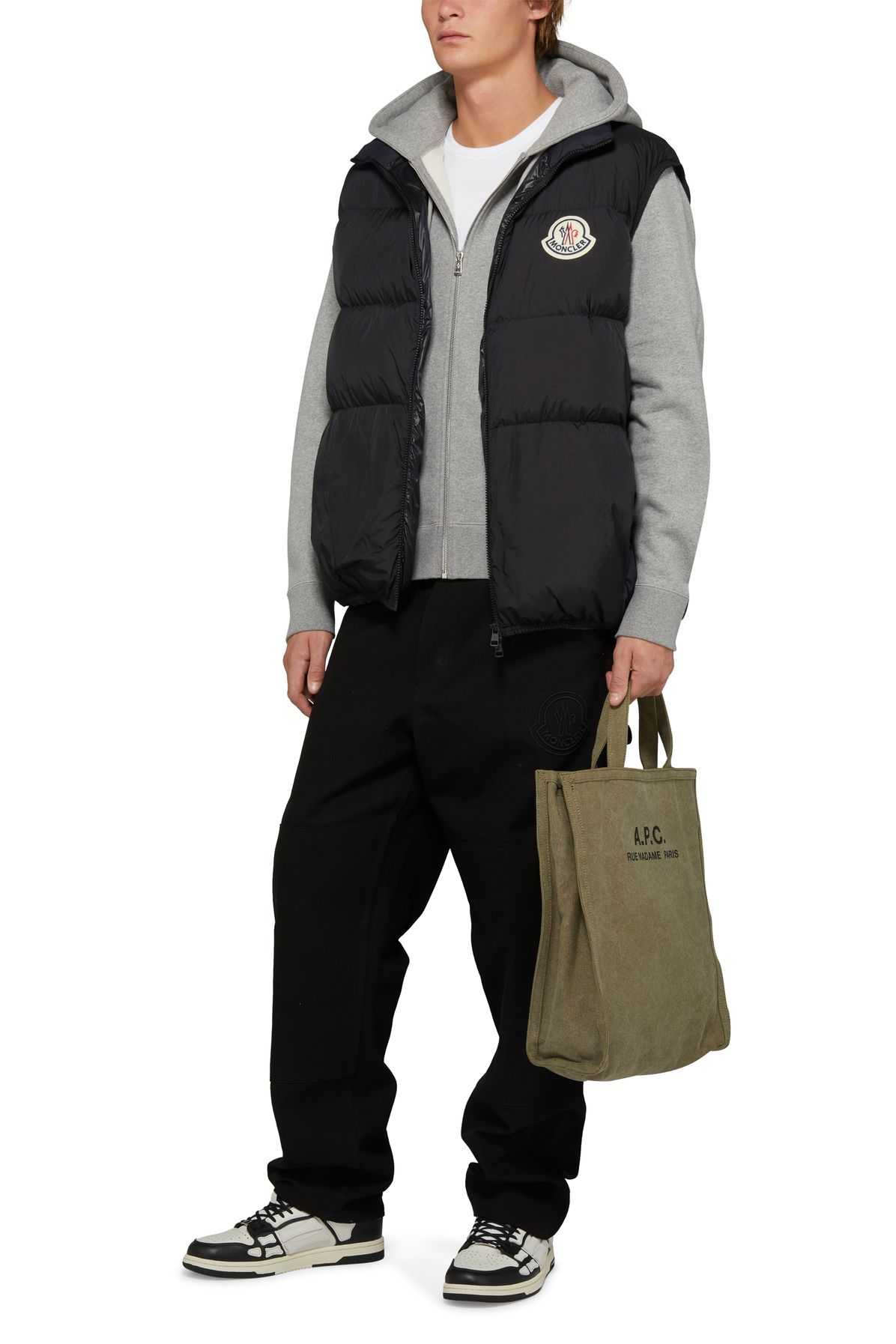 Moncler Zip Up Cardigan