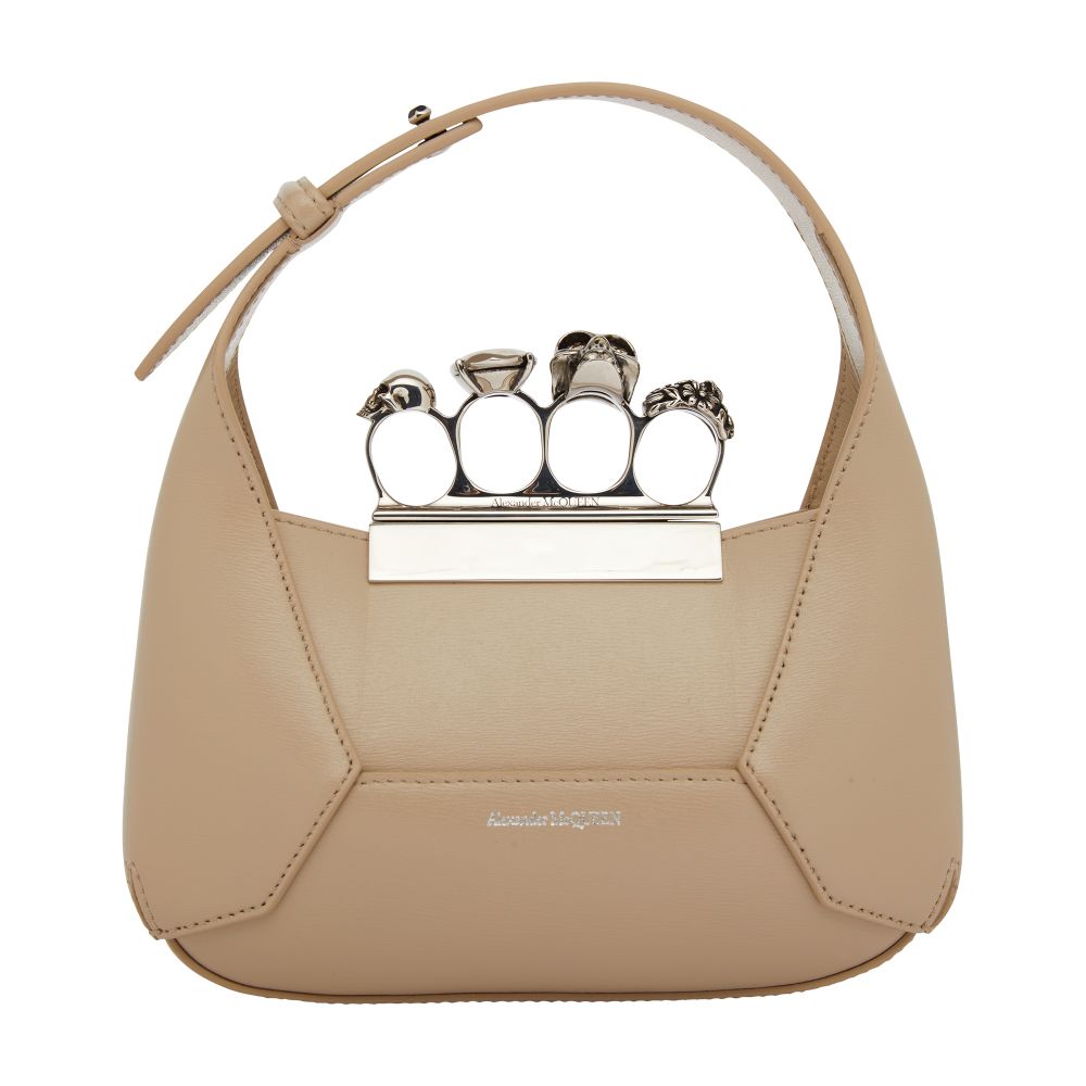 Alexander McQueen Jewelled Hobo mini bag