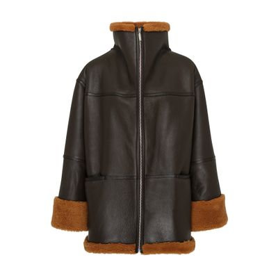 Toteme Signature Sheep leather jacket