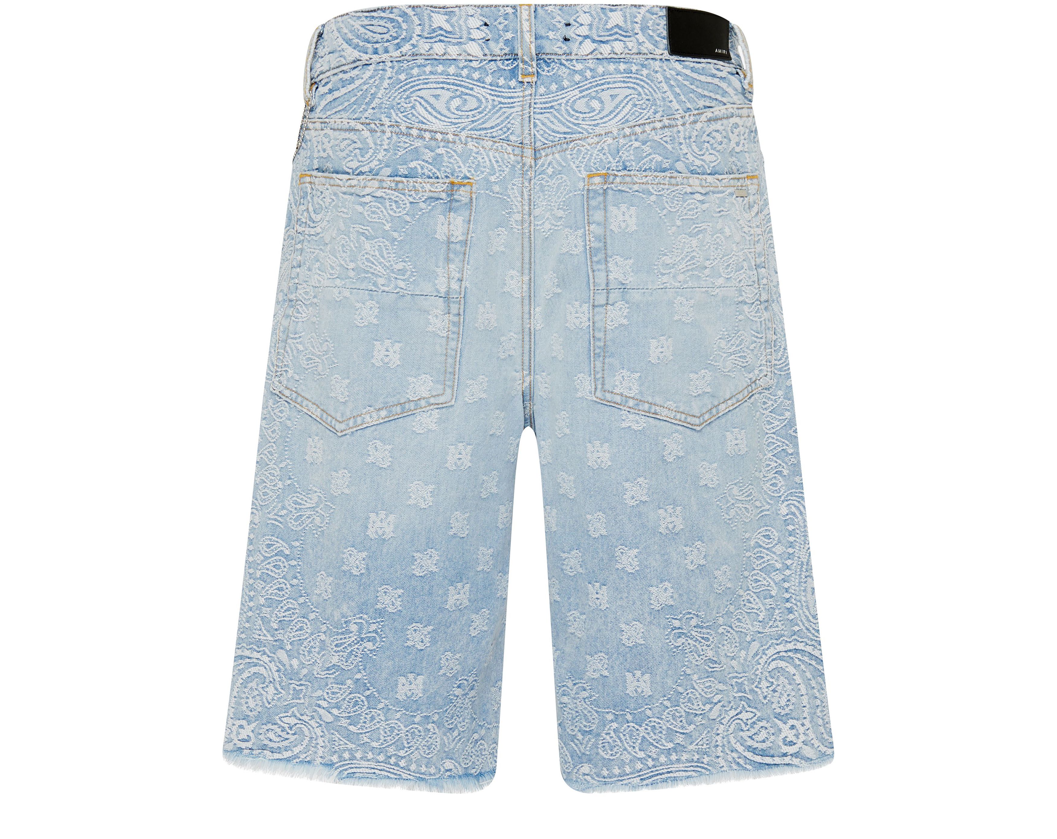 Amiri Bandana jacquard skater short