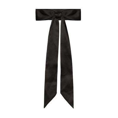 Dolce & Gabbana Silk satin tie belt