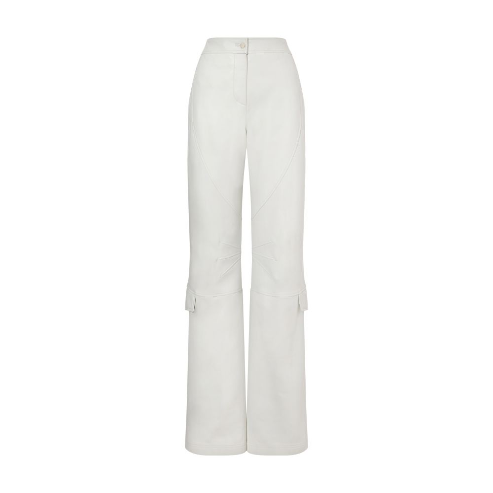 Alberta Ferretti Nappa leather trousers