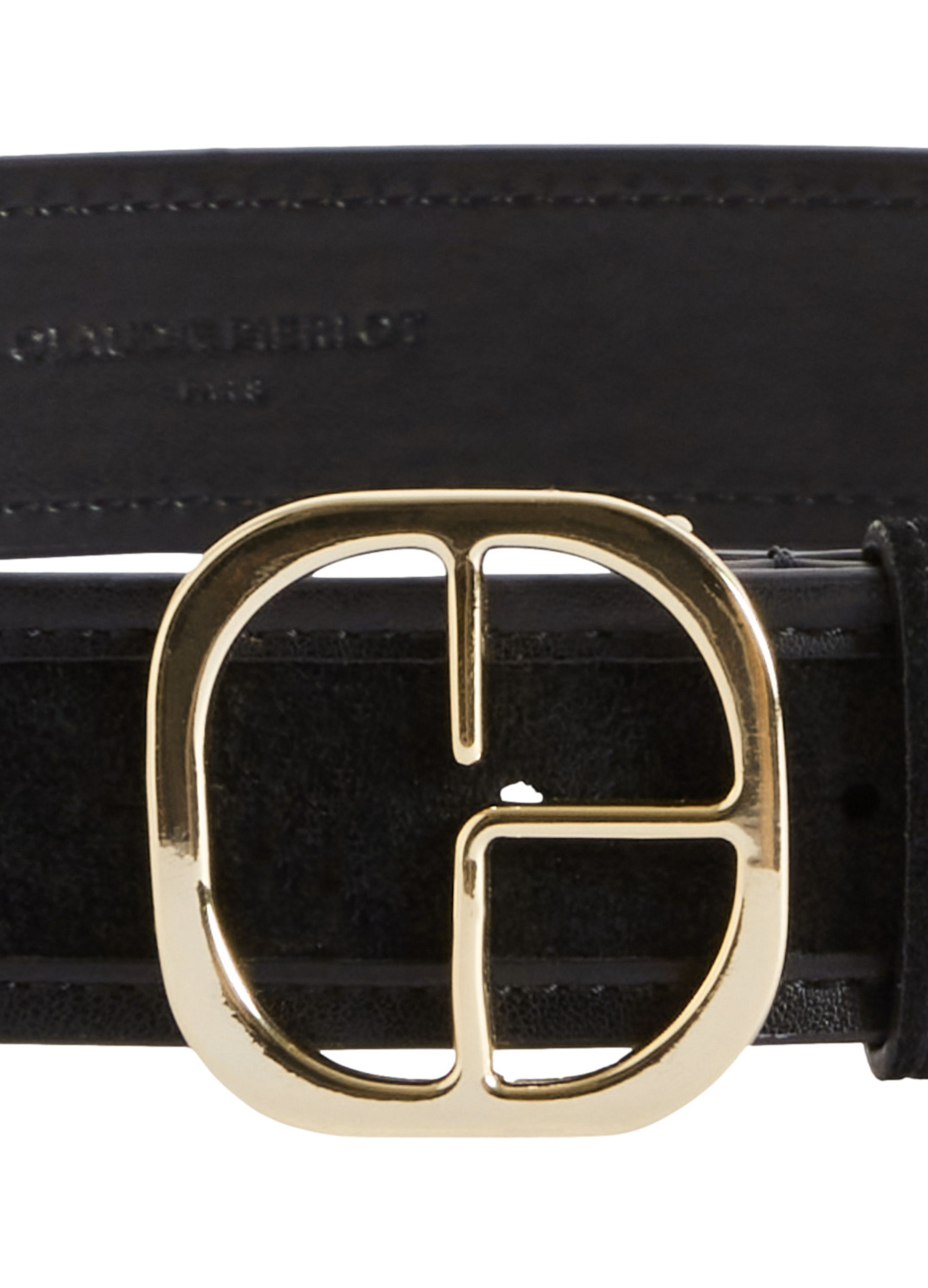  Suede leather belt