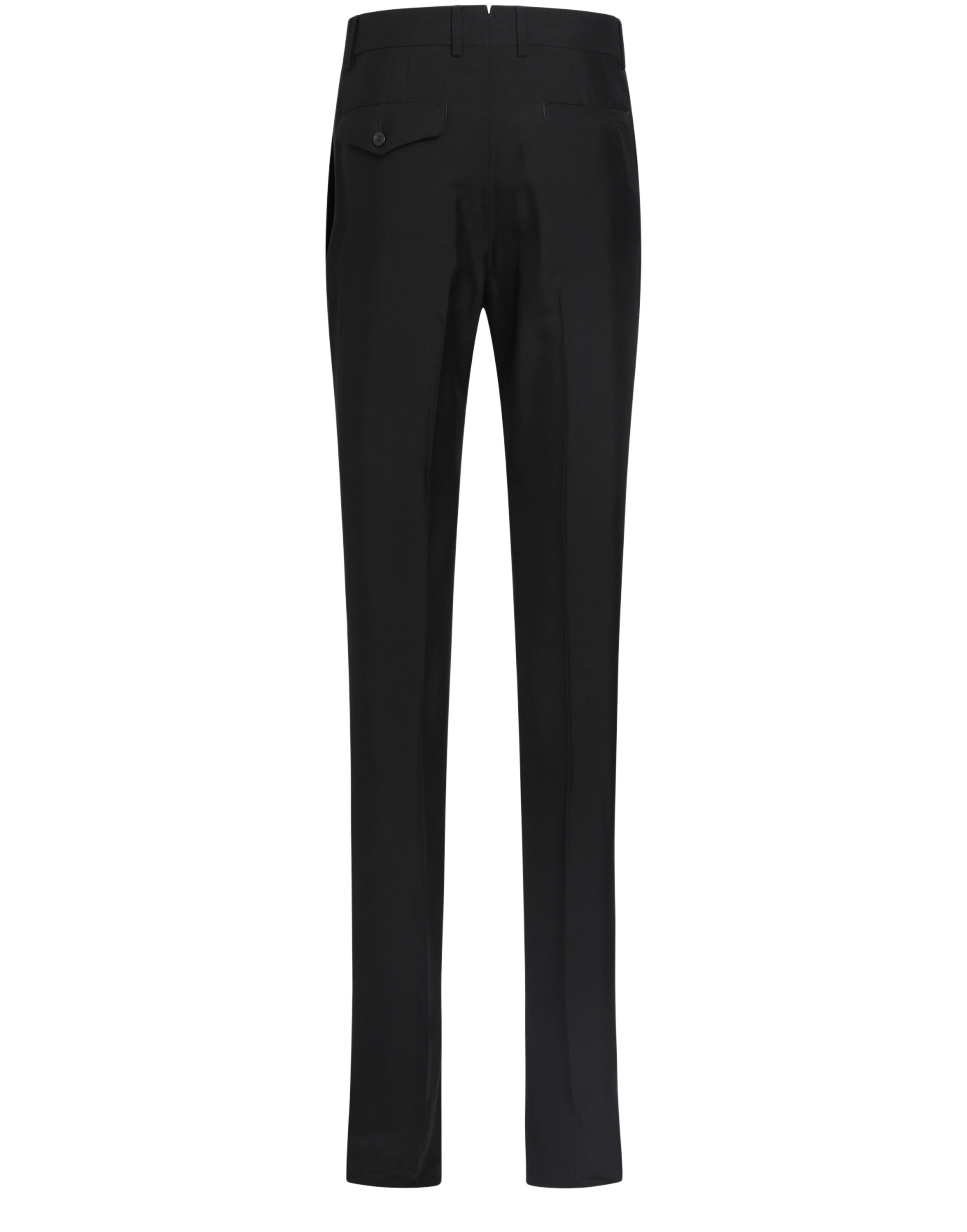 Ann Demeulemeester Delis skinny fit trousers with slit viscose calico