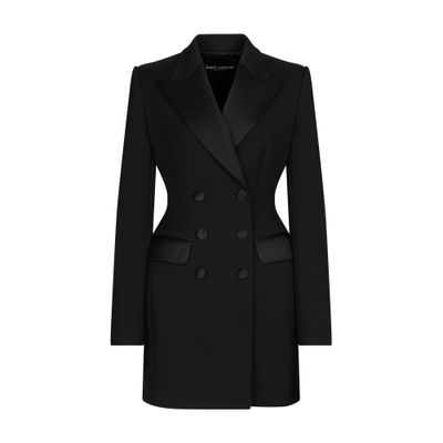 Dolce & Gabbana Dolce double breasted tuxedo long jacket