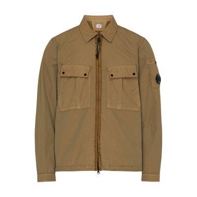 CP COMPANY Flatt Nylon zipped overshirt