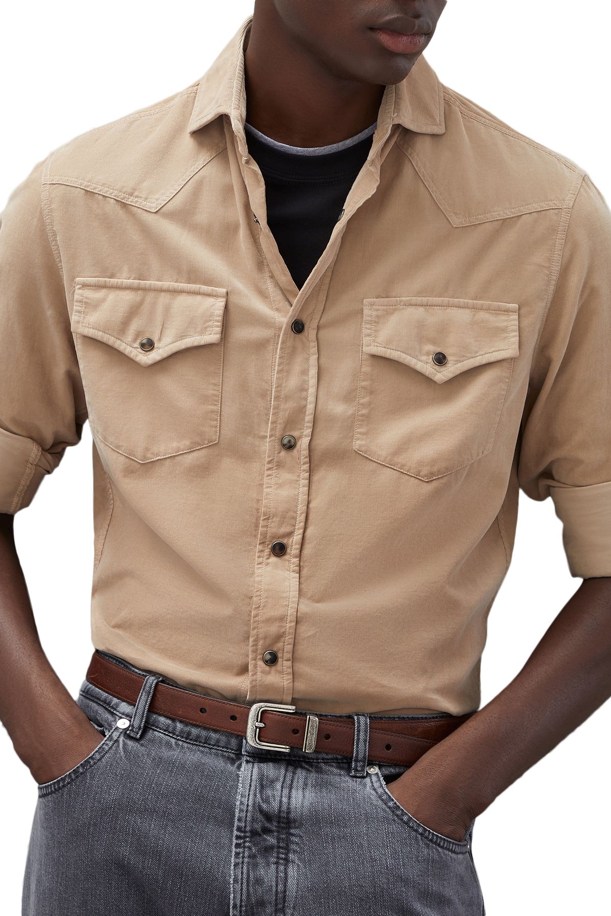 Brunello Cucinelli Corduroy shirt 