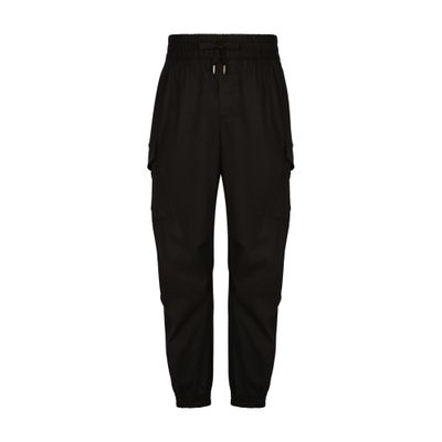 Dolce & Gabbana Cotton cargo pants with branded tag