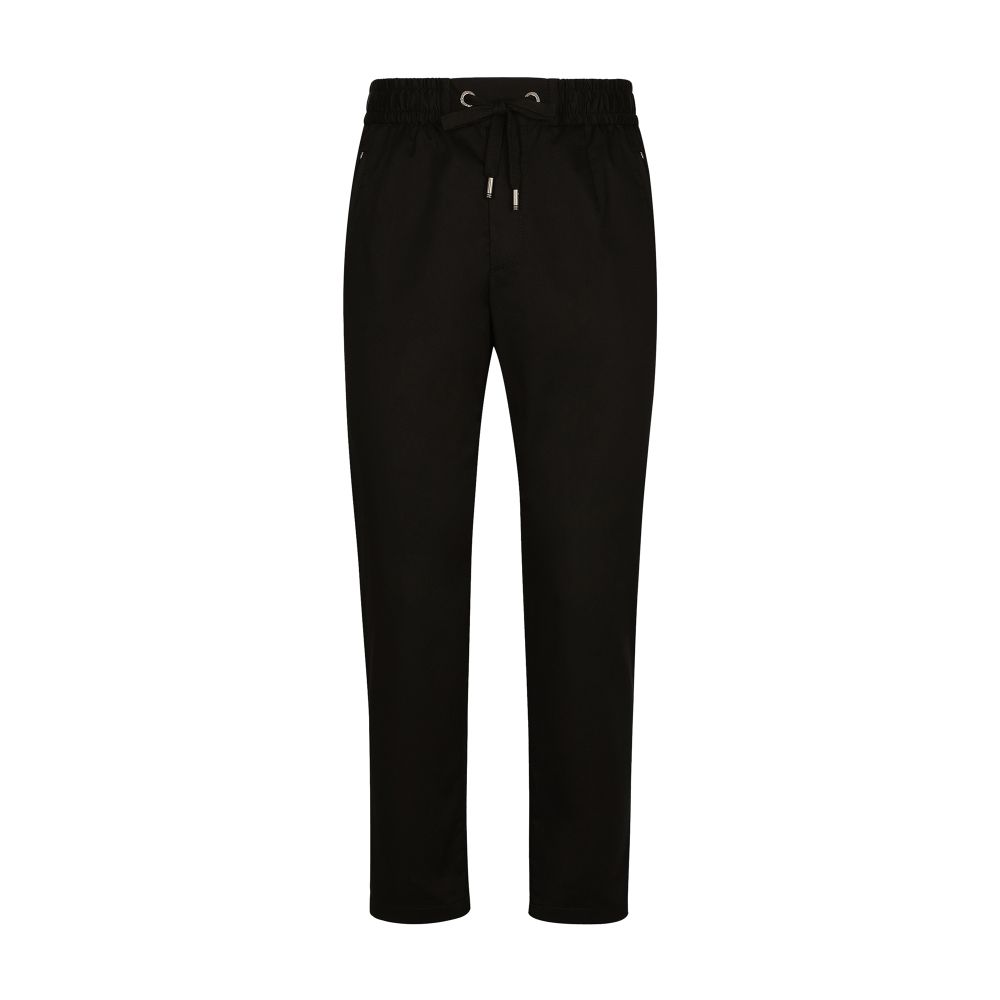 Dolce & Gabbana Stretch cotton jogging pants with tag