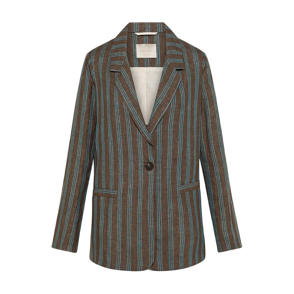  Dayton striped linen jacket