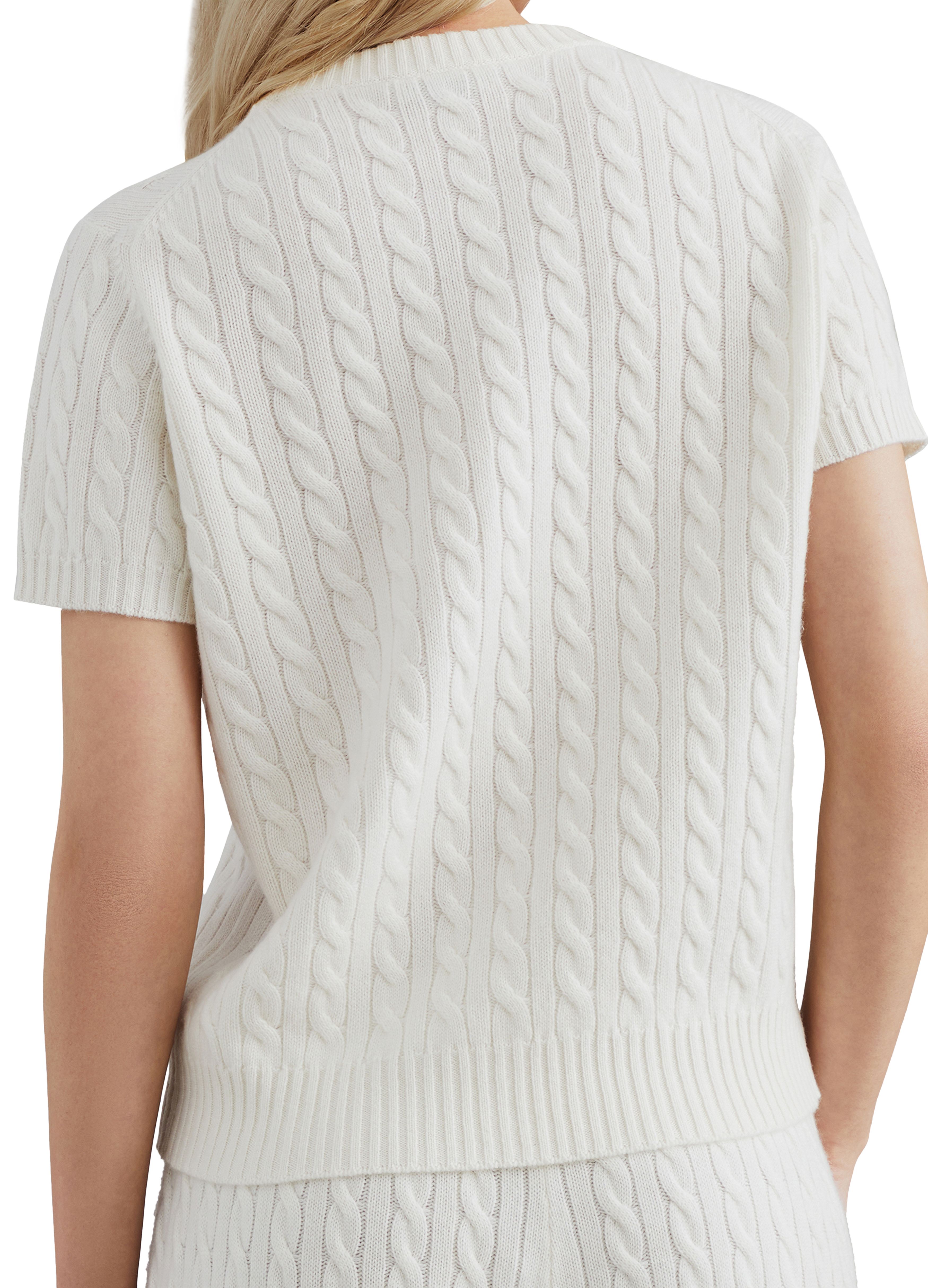 Brunello Cucinelli Cashmere short sleeve sweater