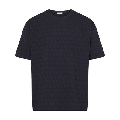 VALENTINO GARAVANI Short-sleeved cotton Iconographe T-shirt