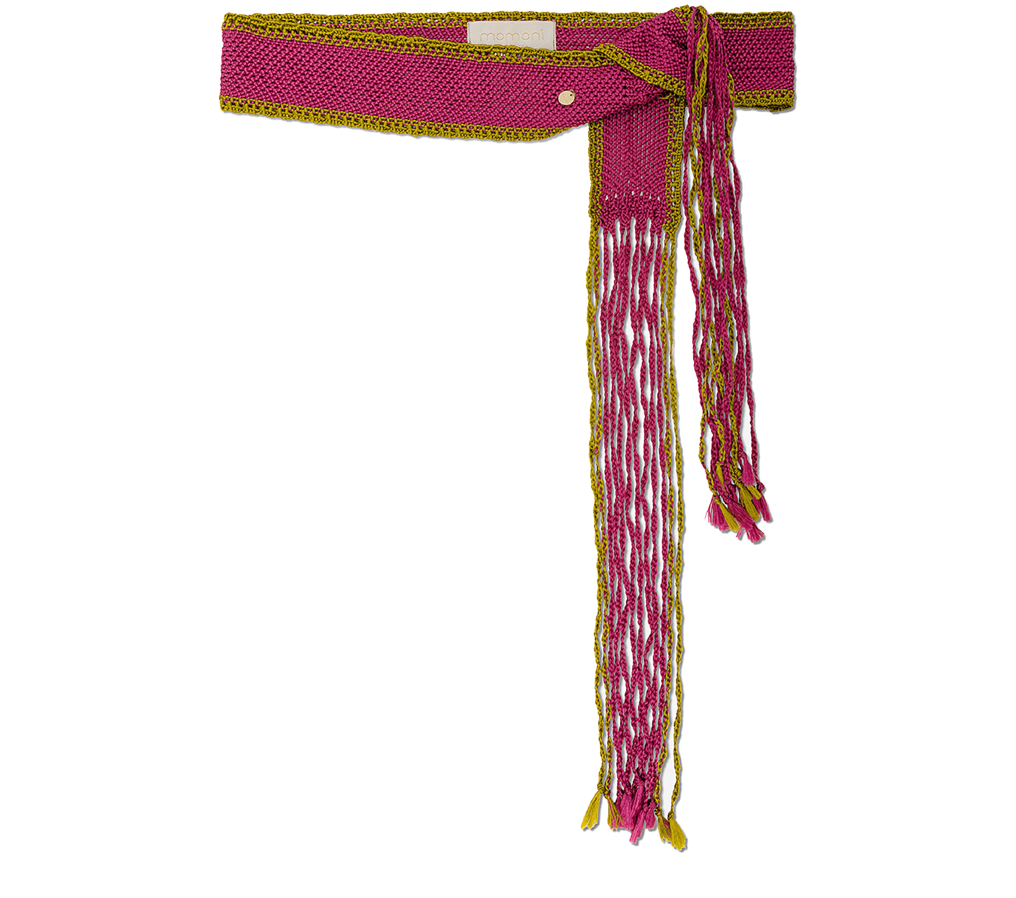  Millor belt with fringe