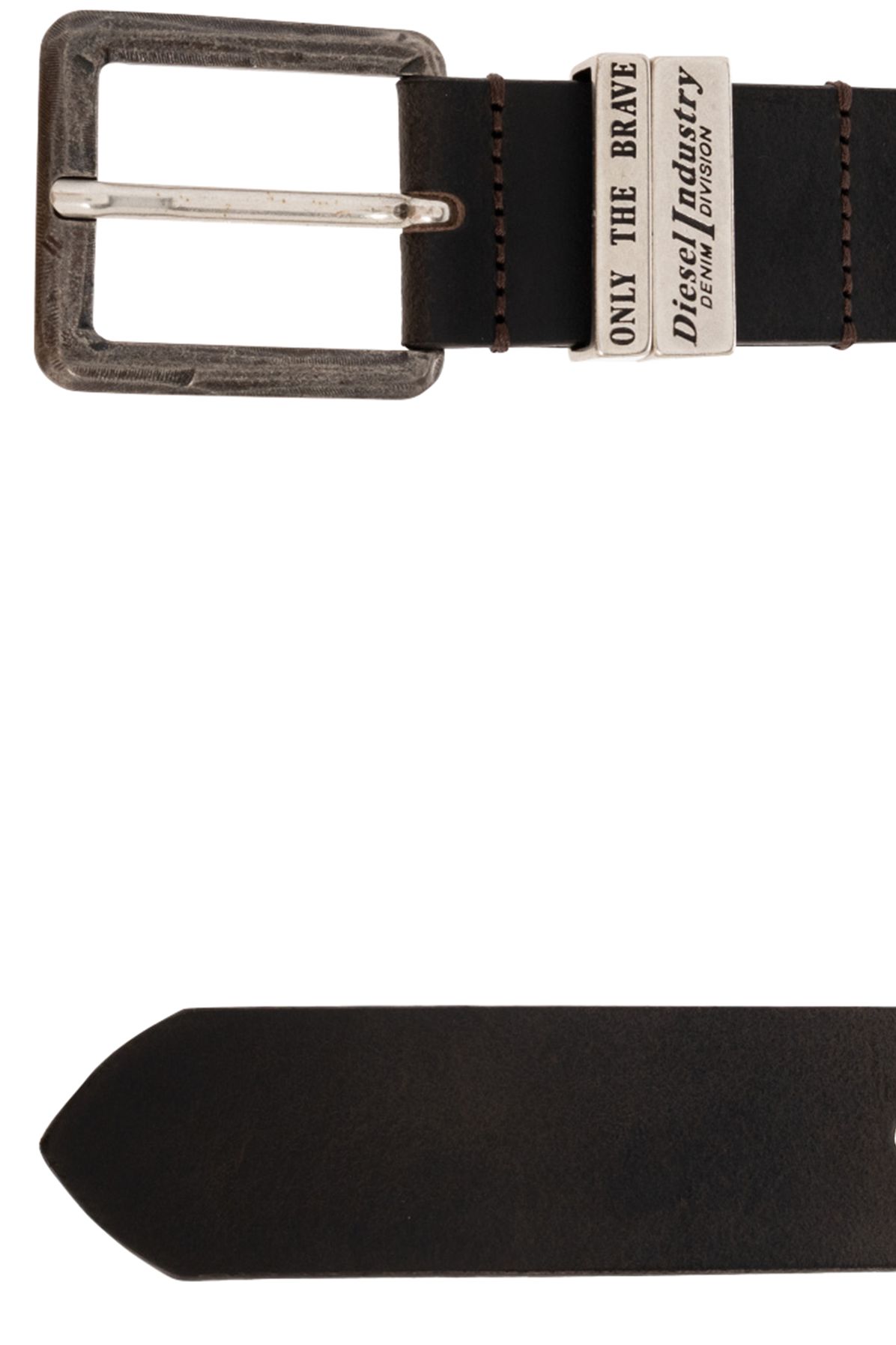 Diesel ‘GUARANTEE-A' leather belt