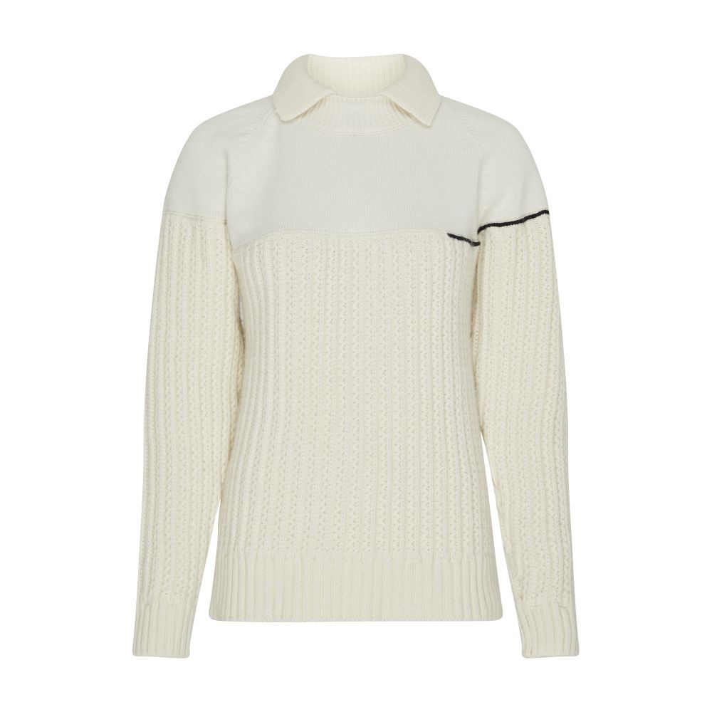 Victoria Beckham Collar Detail Jumper