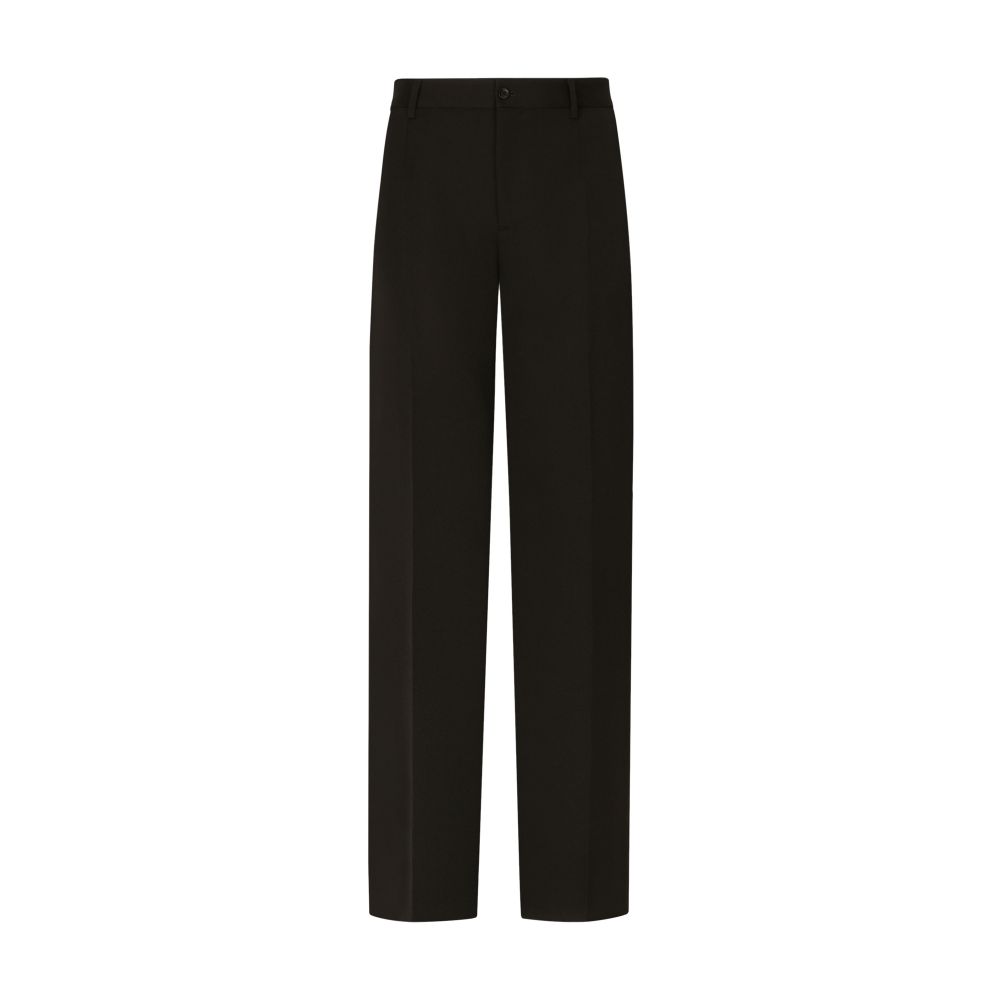 Dolce & Gabbana Straight-Leg Wool Trousers