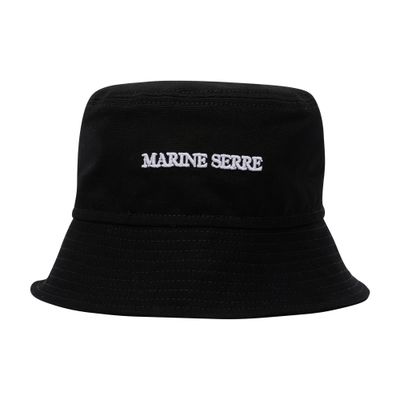 Marine Serre Canvas bucket hat
