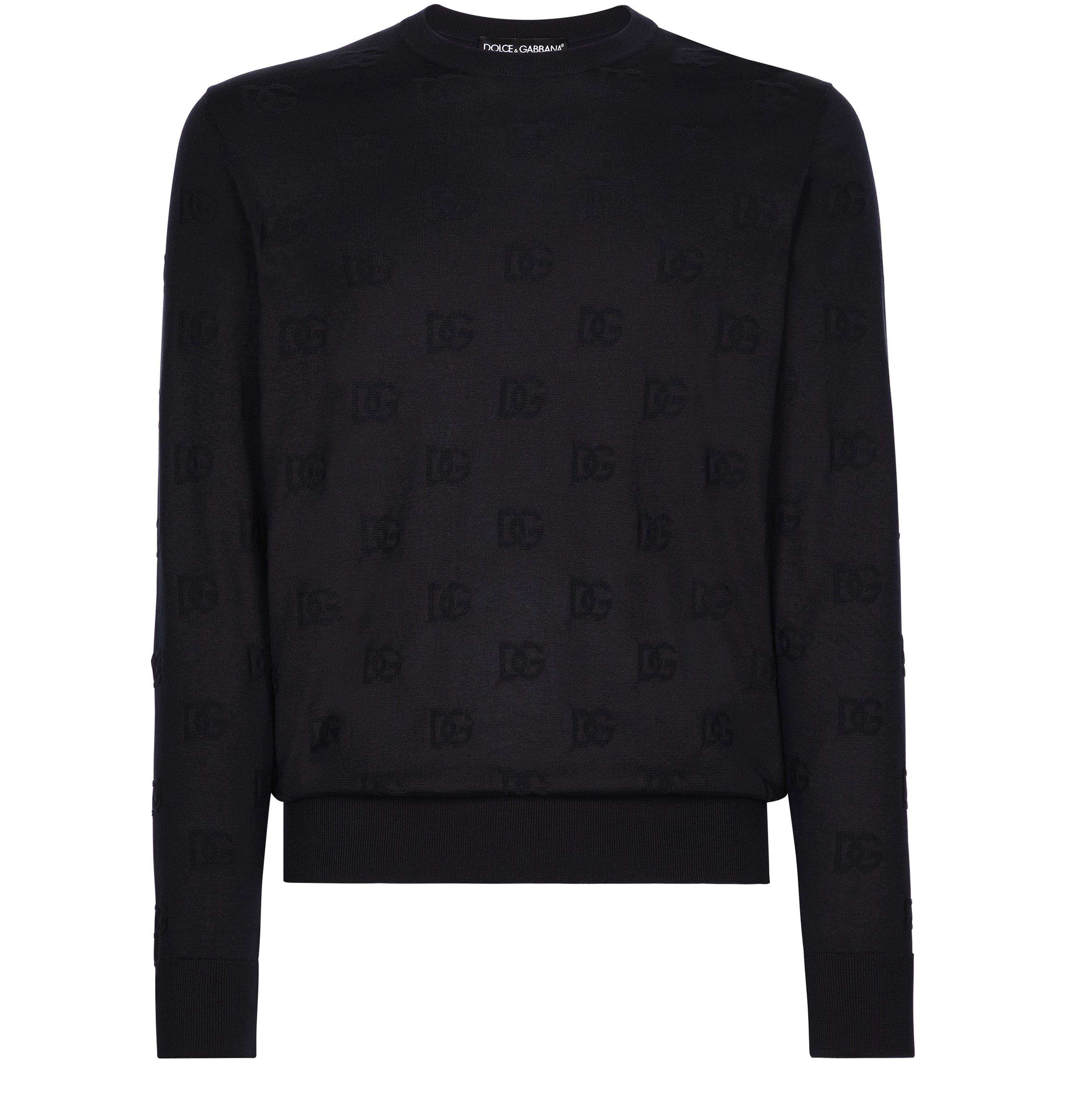 Dolce & Gabbana Silk round-neck sweater