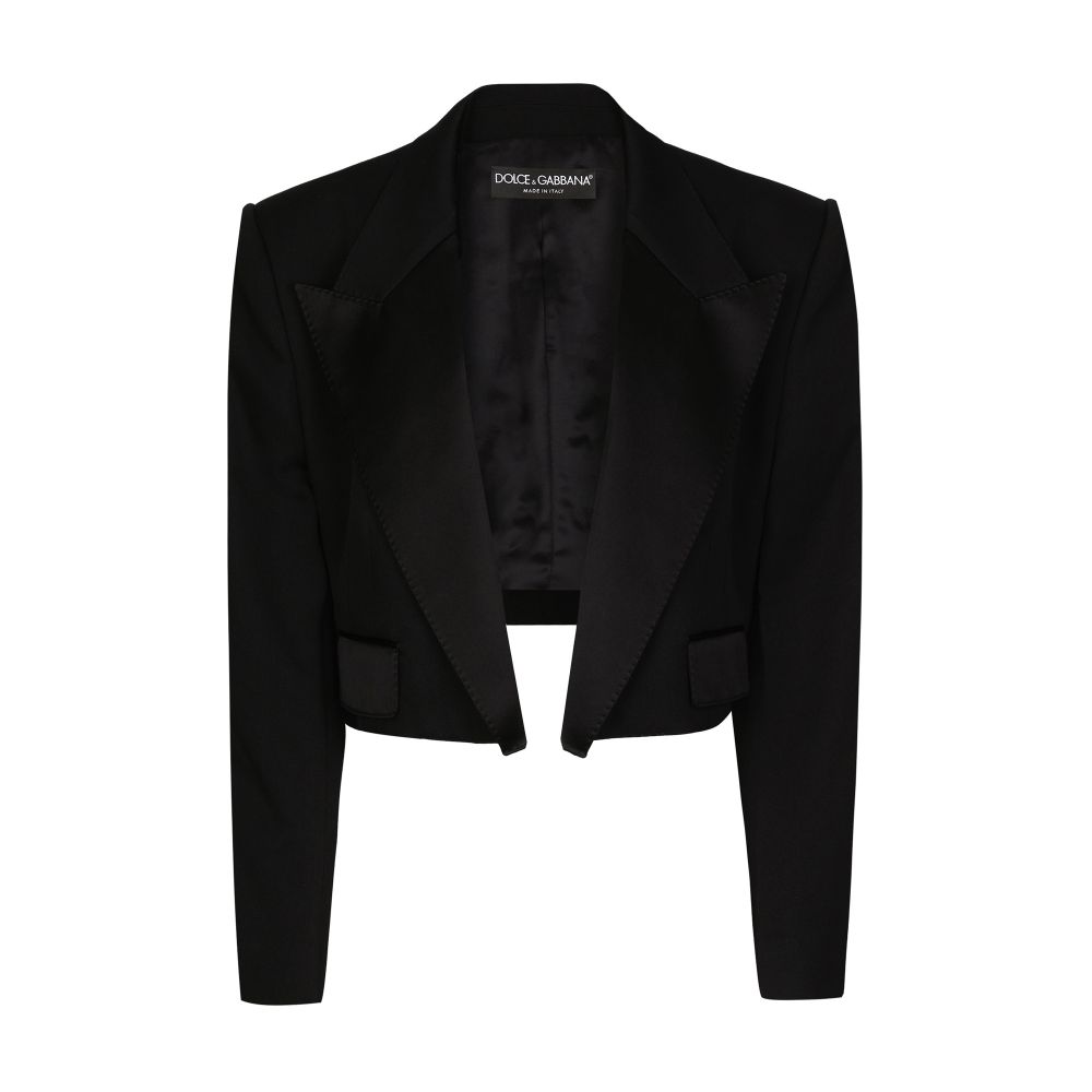 Dolce & Gabbana Spencer gabardine tuxedo jacket