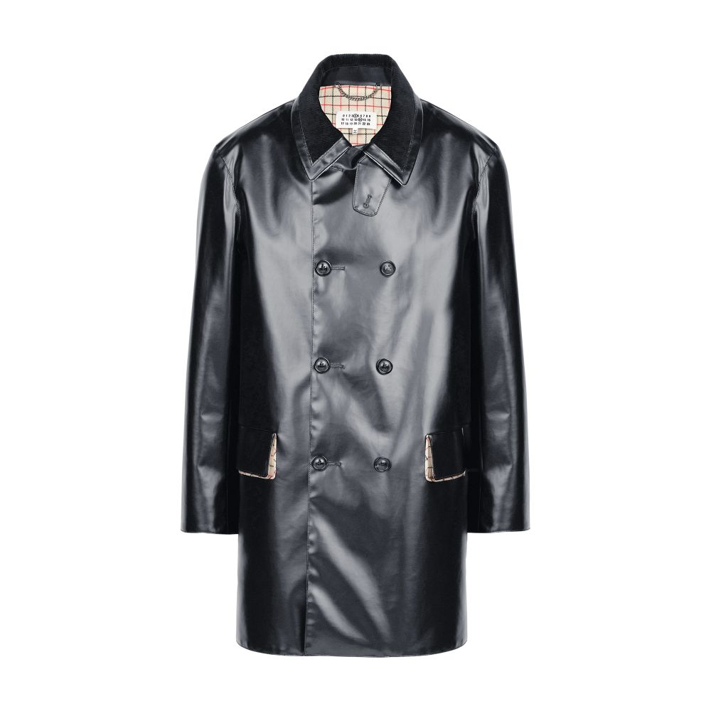 Maison Margiela PVC caban jacket