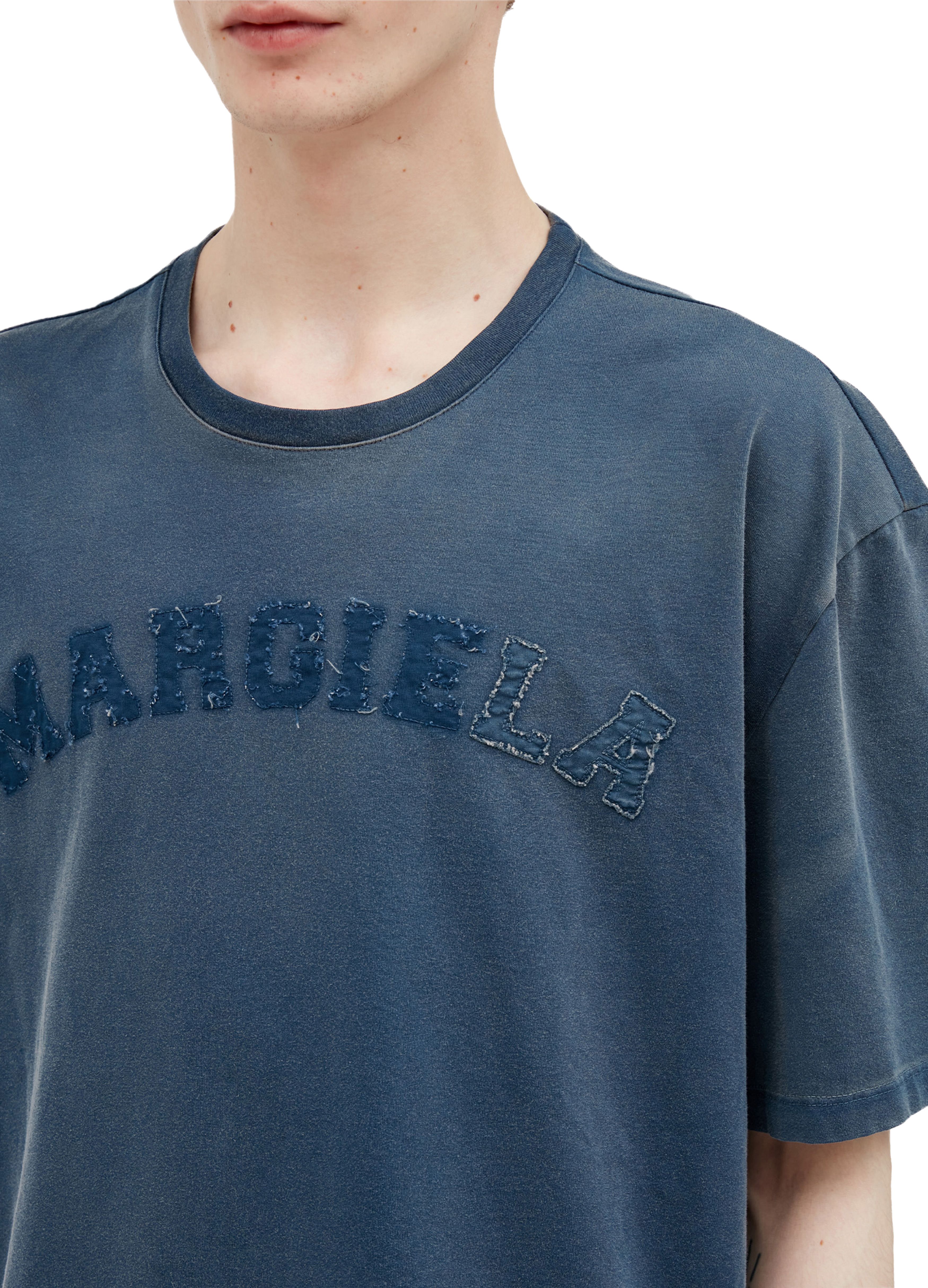 Maison Margiela Logo heavy jersey T-shirt