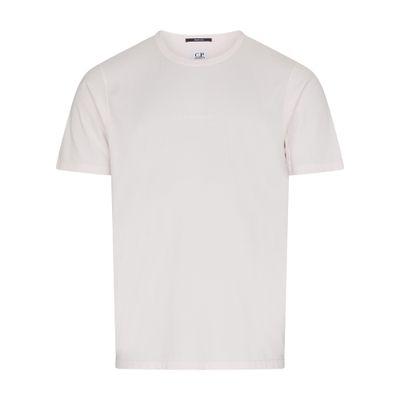 CP COMPANY 24/1 Jersey Resist Dyed logo t-Shirt