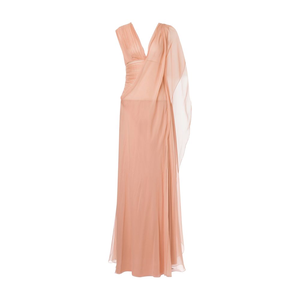 Alberta Ferretti Dress in organic silk chiffon