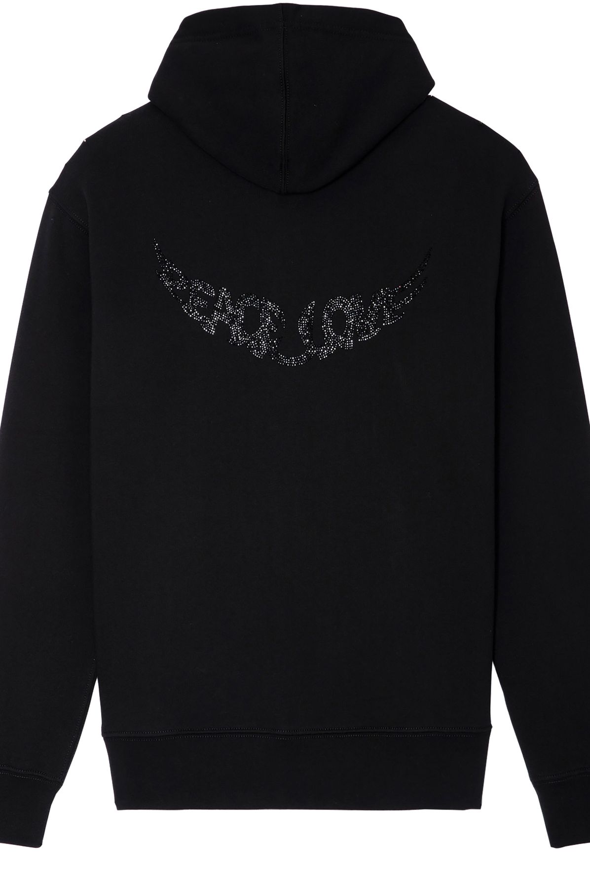 Zadig & Voltaire Harper Peace&Love Diamanté Hoodie