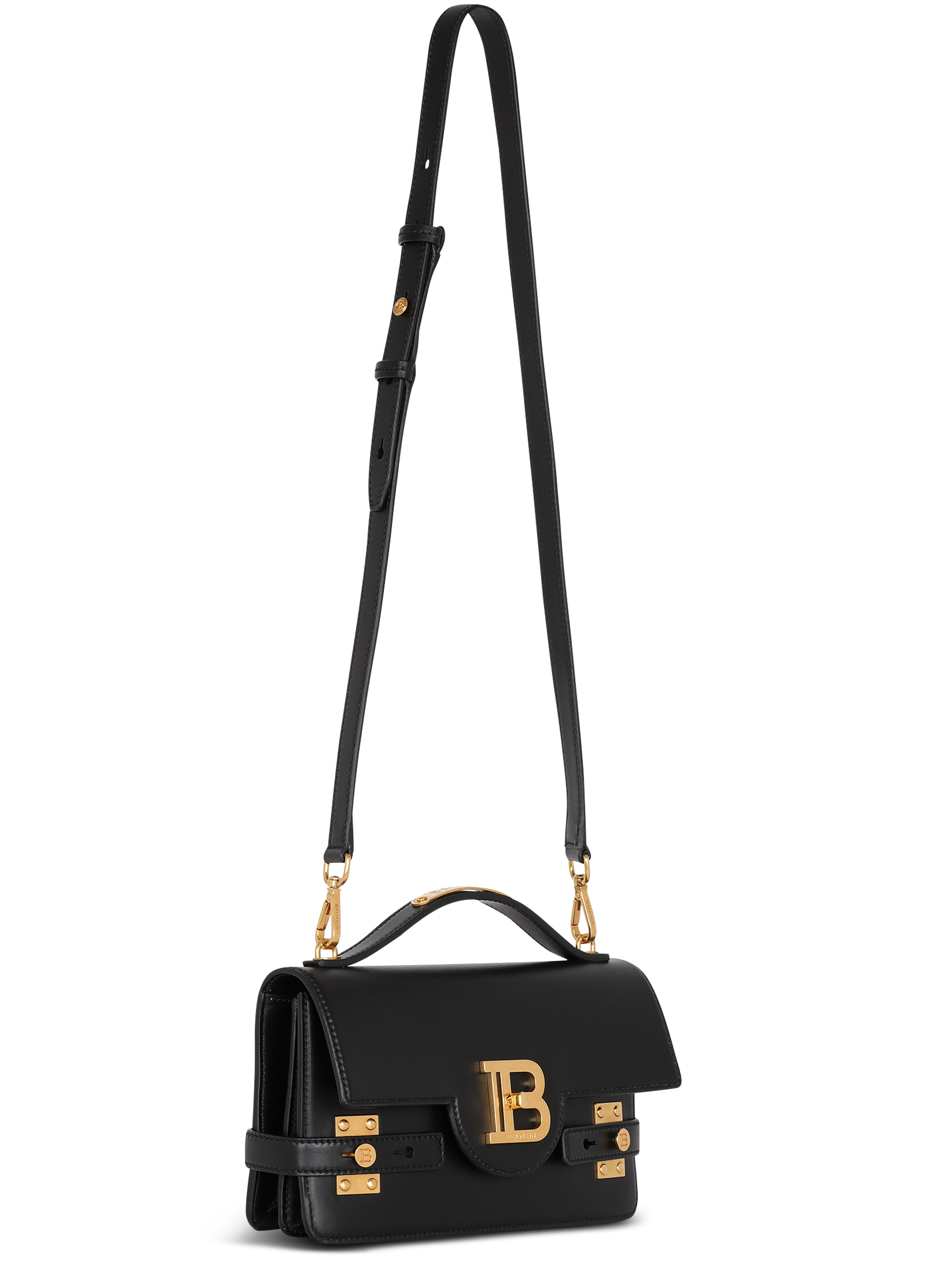 Balmain B-Buzz 24 bag in smooth leather