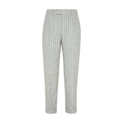 Brunello Cucinelli Chalk stripe trousers