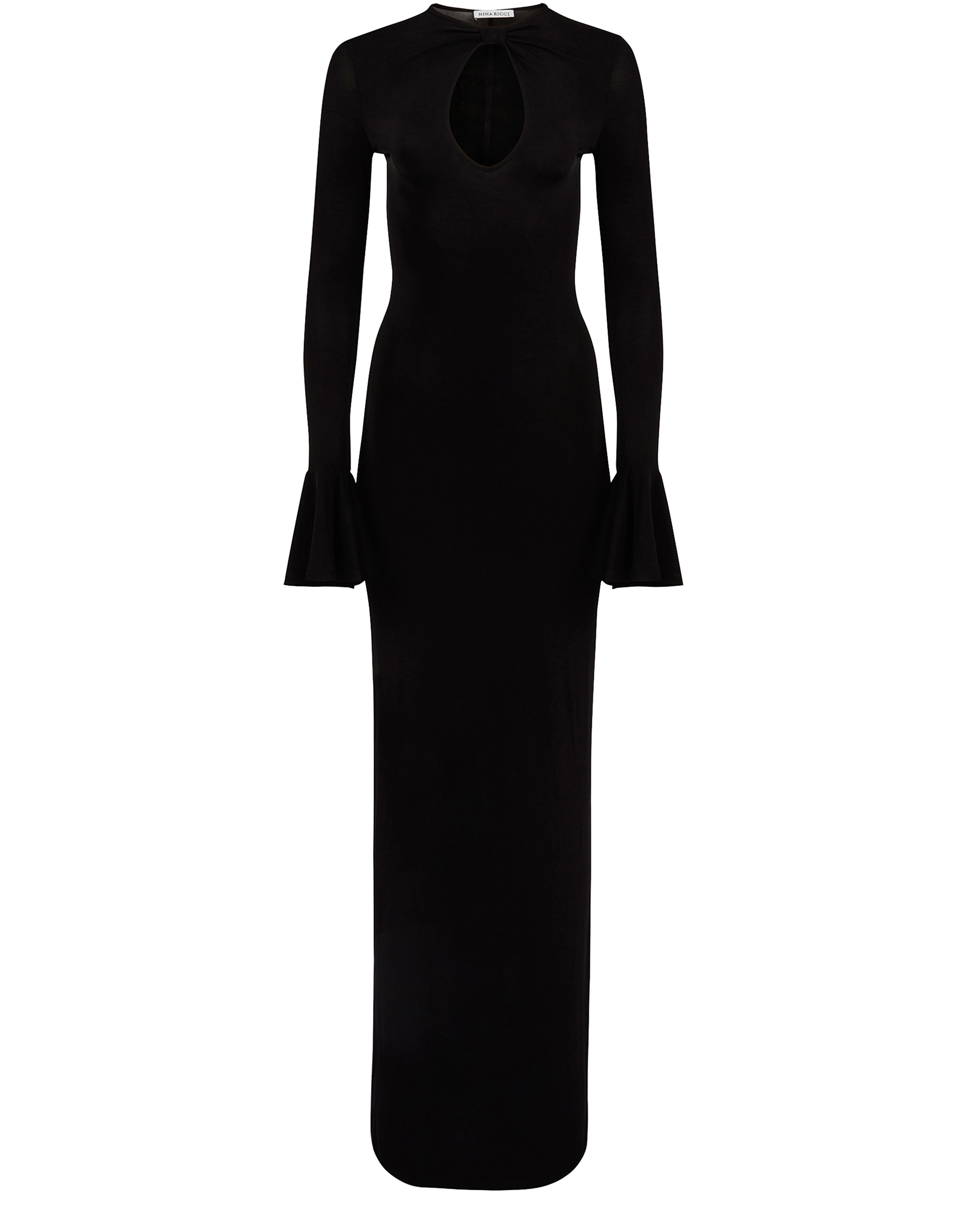 Nina Ricci Fluid jersey long dress