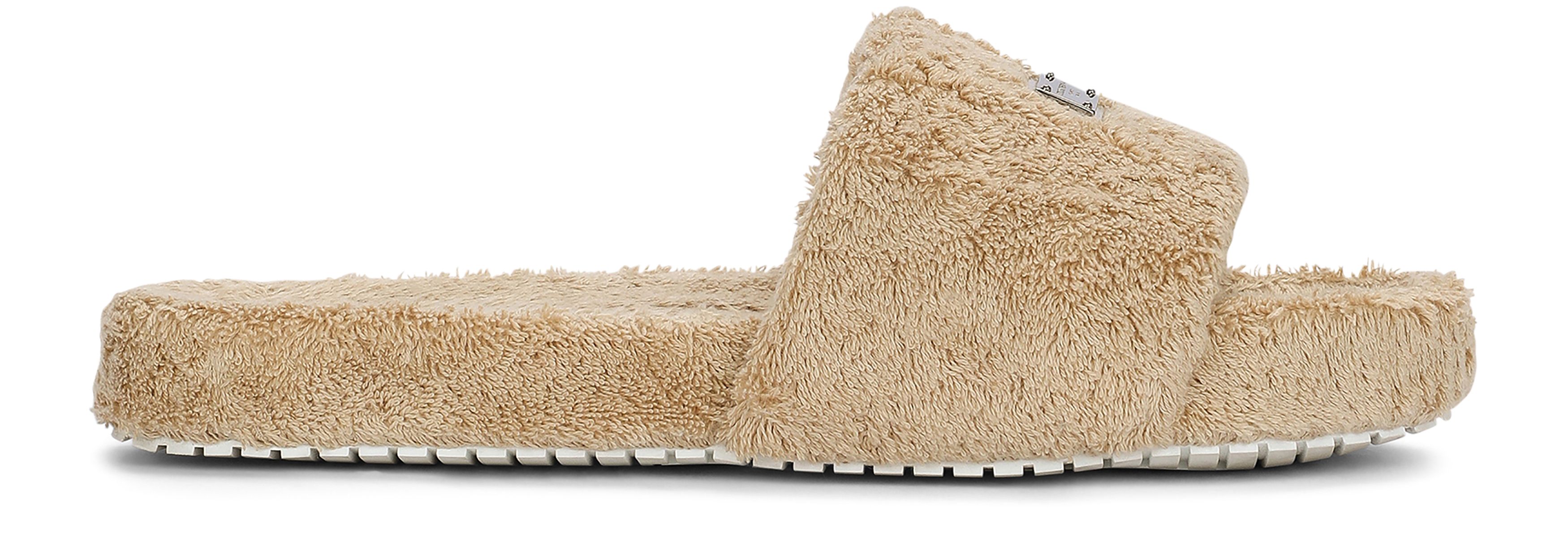 Dolce & Gabbana Terrycloth sliders with logo tag