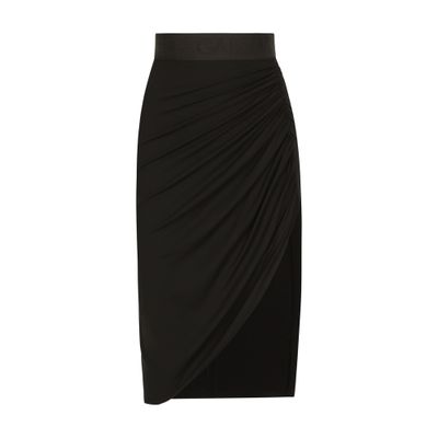 Dolce & Gabbana Asymmetrical jersey skirt