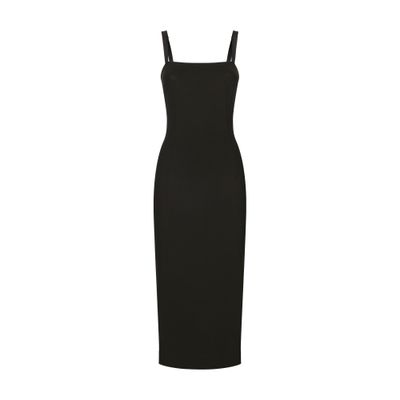 Dolce & Gabbana Jersey milano rib sheath dress