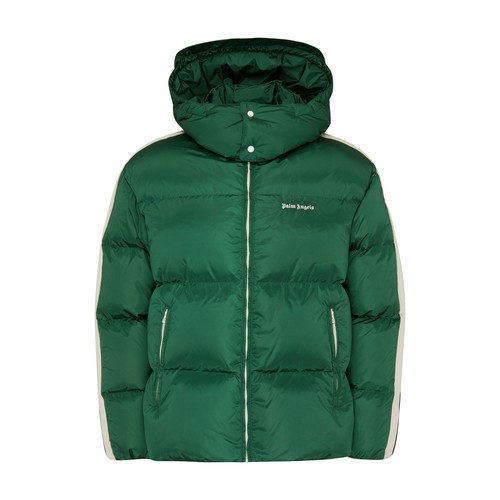 PALM ANGELS Hooded track down jacket