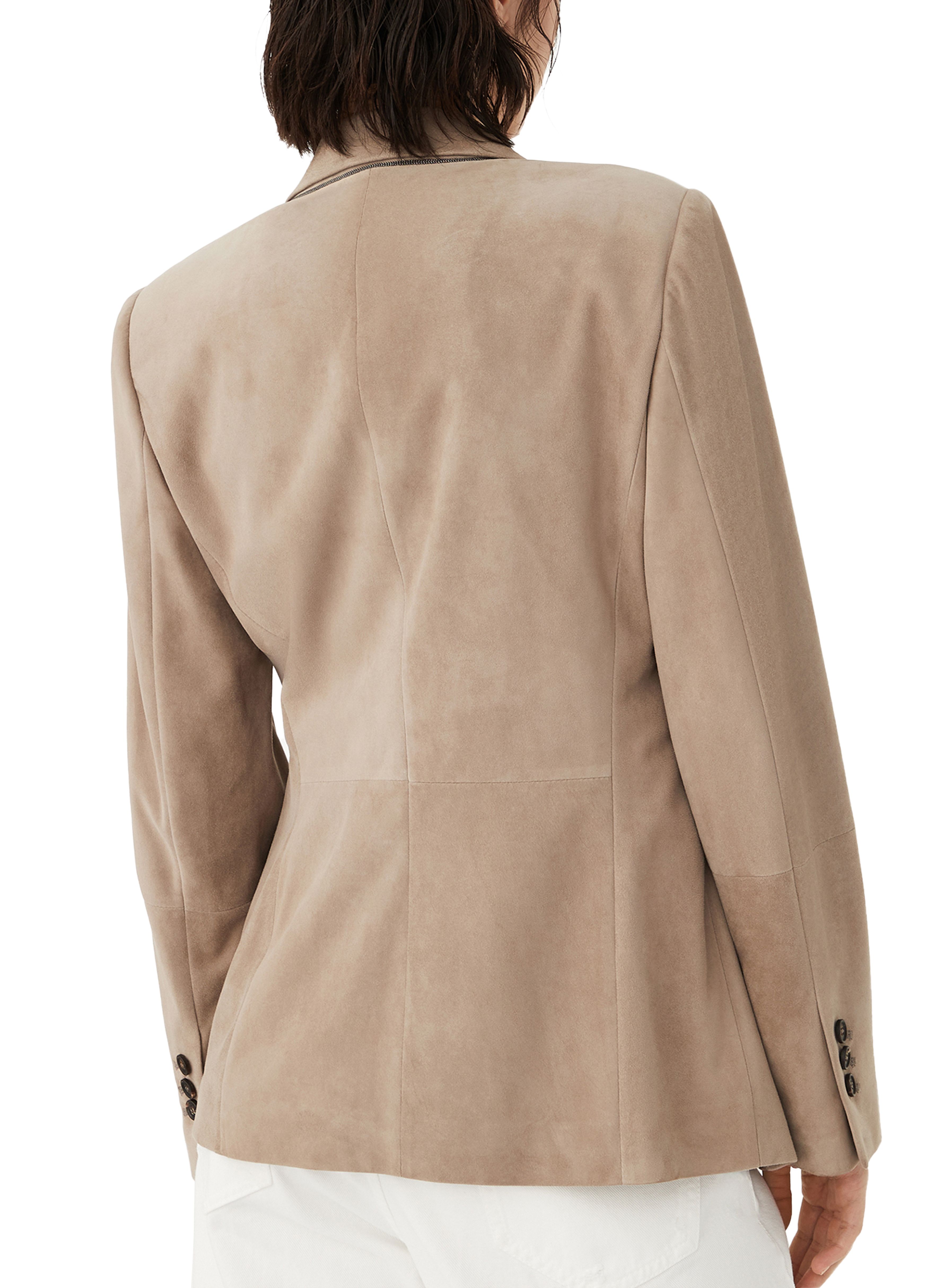 Brunello Cucinelli Suede blazer