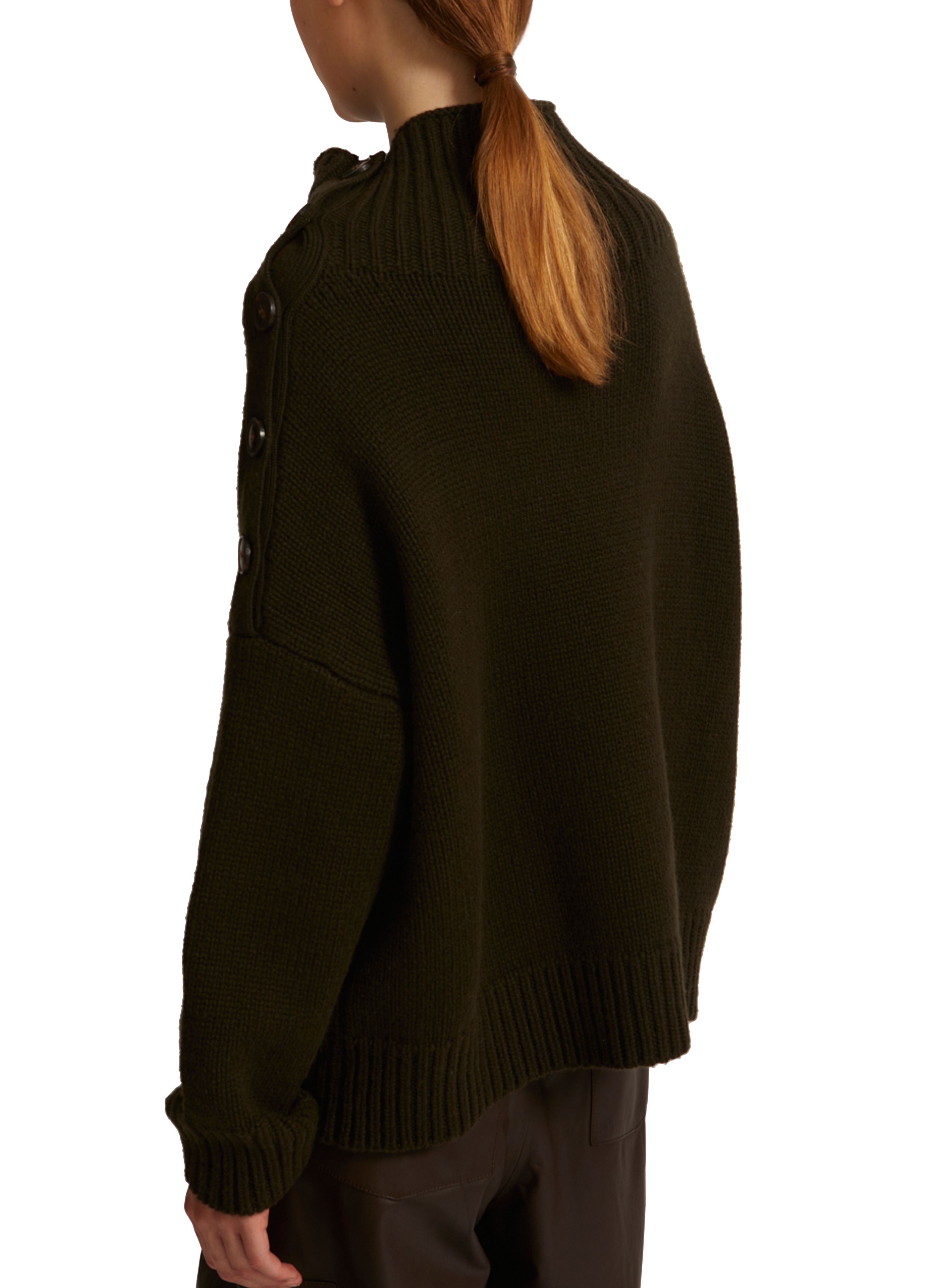 Yves Salomon Oversize knit sweater