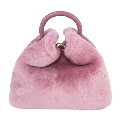 Elleme Baozi medium shearling/leather bag