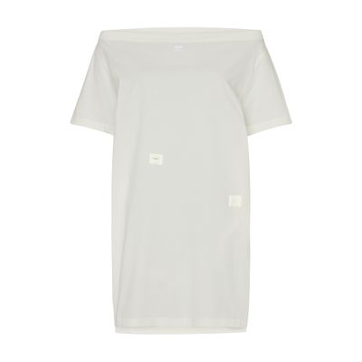 Courrèges Boat neck mini dress