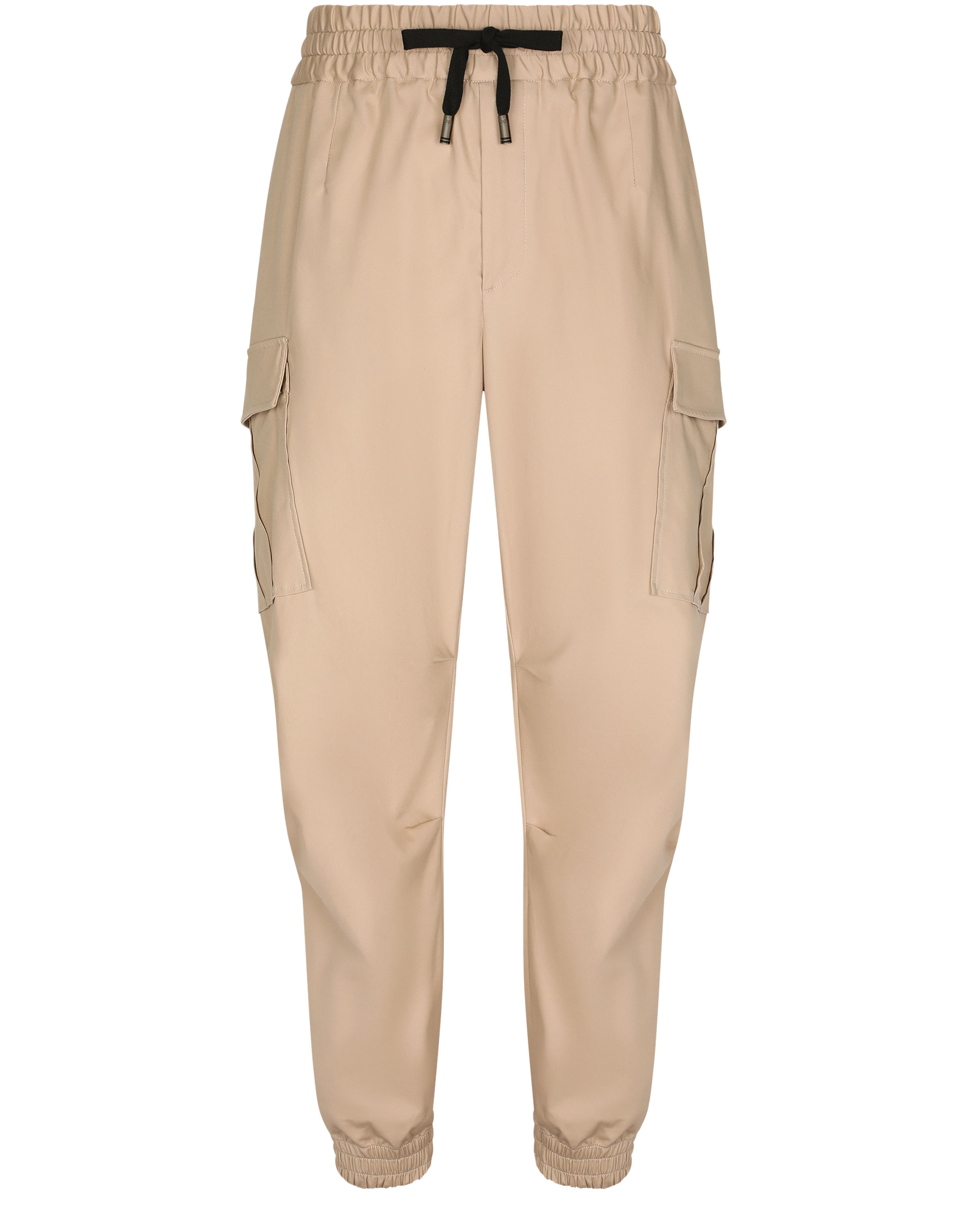 Dolce & Gabbana Cotton cargo pants with branded tag