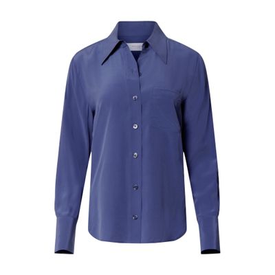 Equipment Quinne long sleeve silk shirt