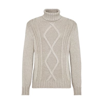 Brunello Cucinelli Irish Cable sweater