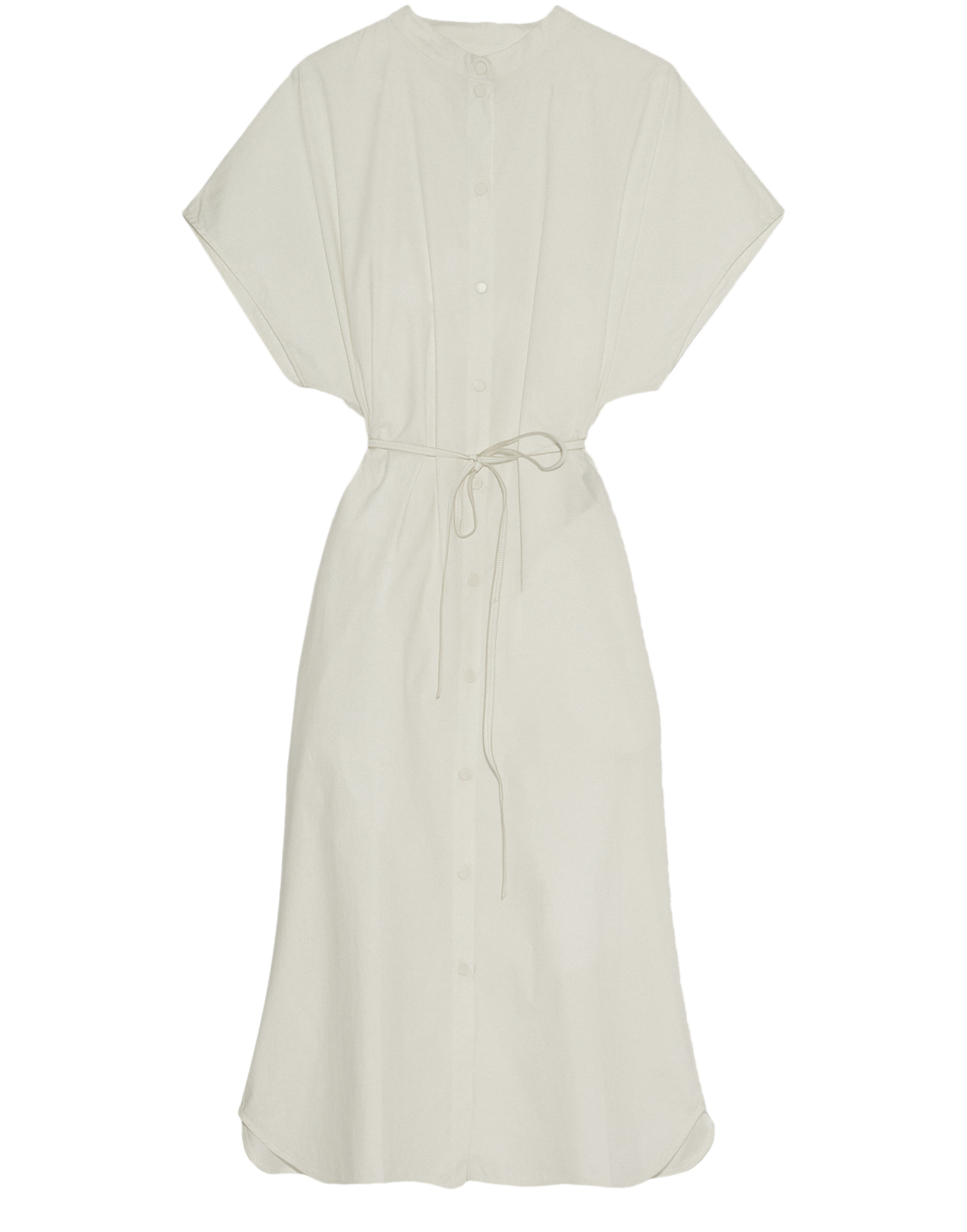 Yves Salomon Long shirt dress