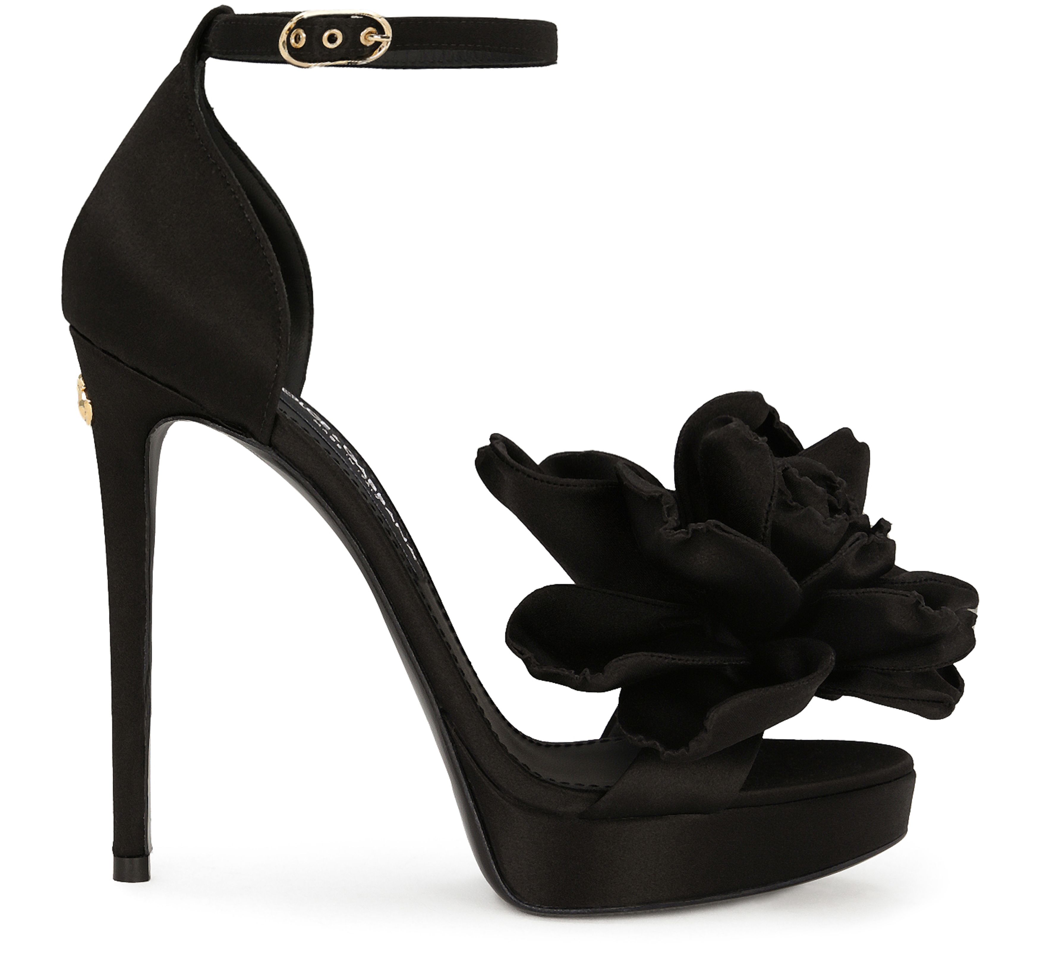 Dolce & Gabbana Satin platform sandals