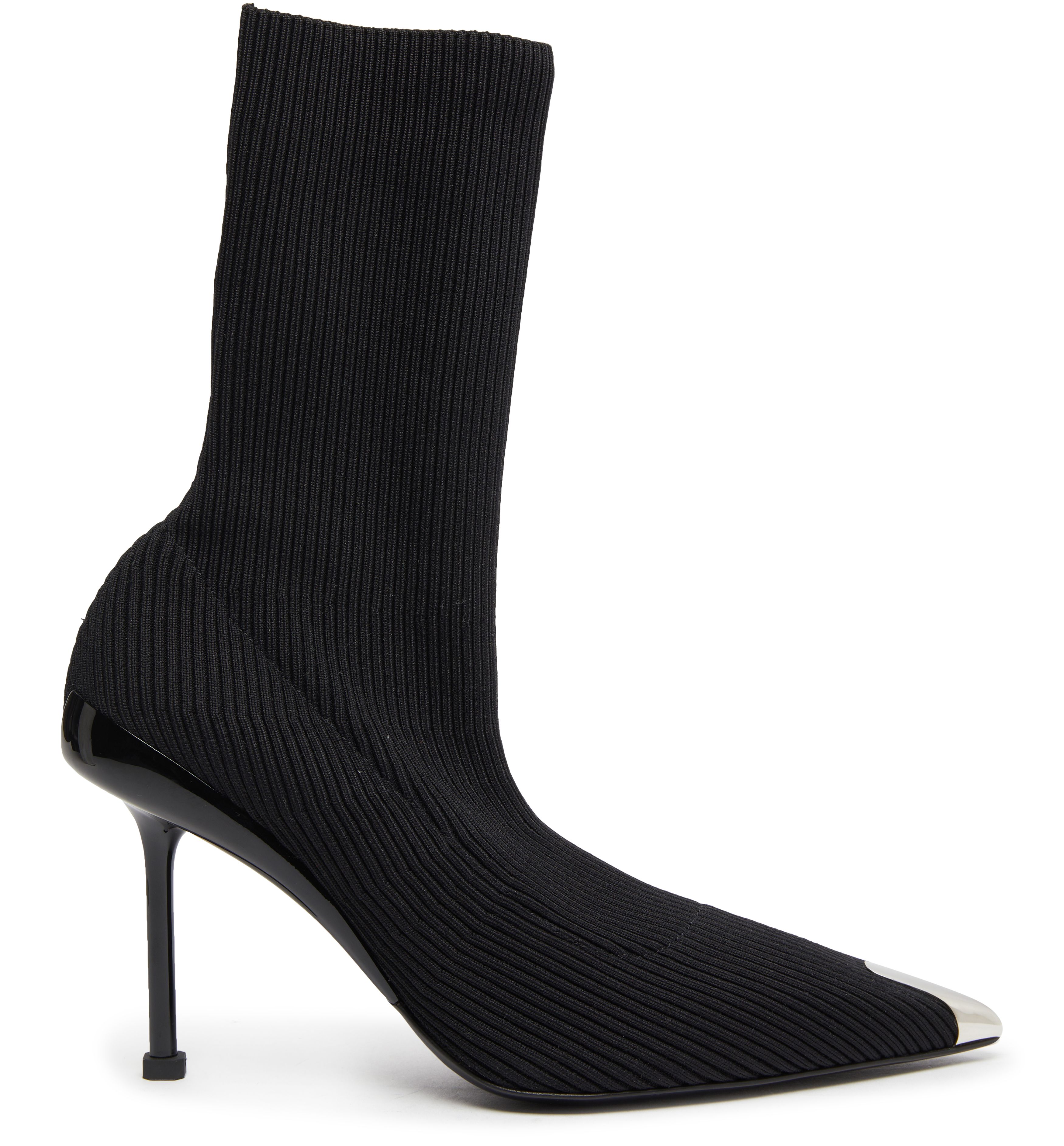 Alexander McQueen Slash knit boots