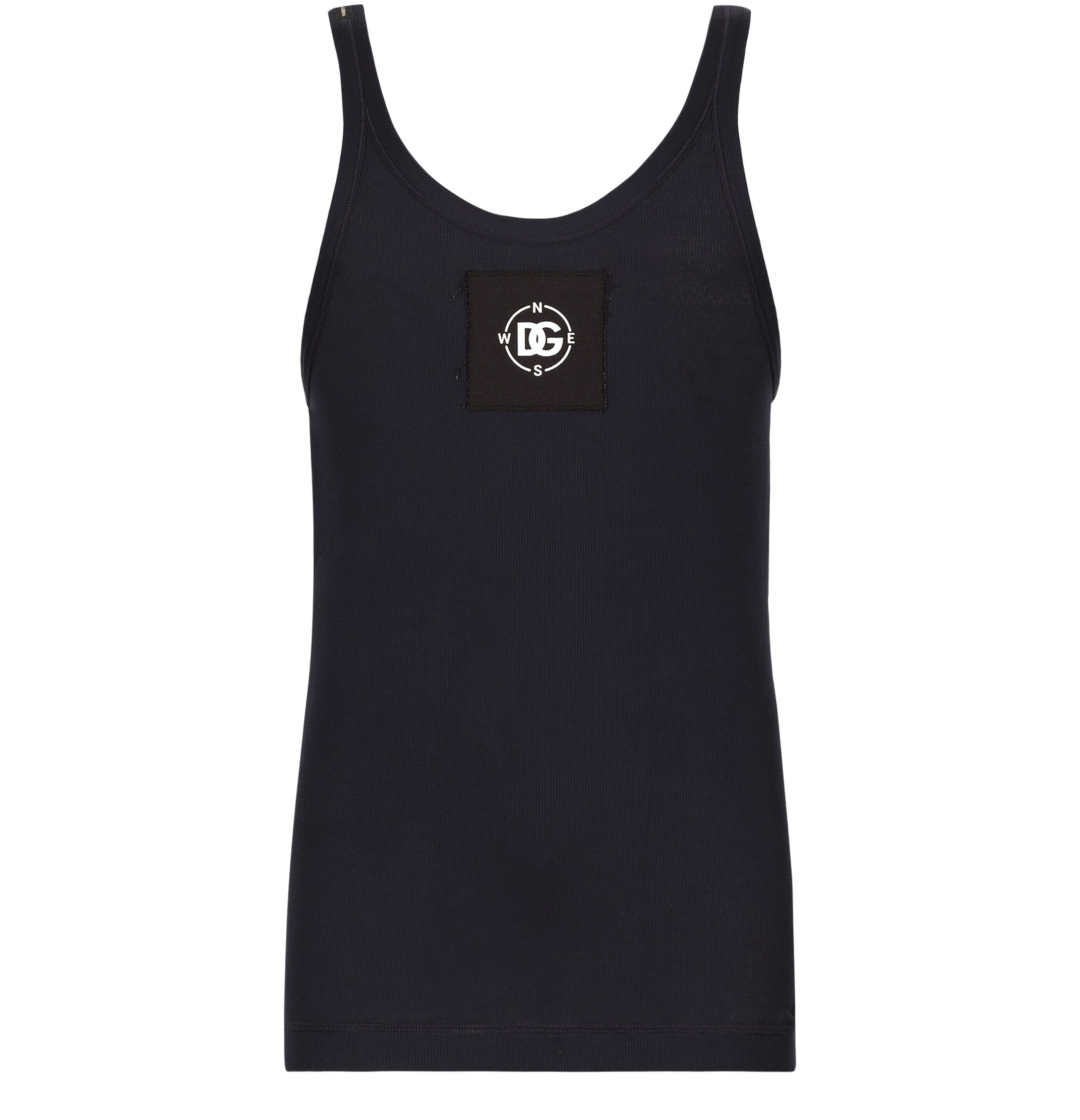 Dolce & Gabbana Fine-rib slim-fit singlet