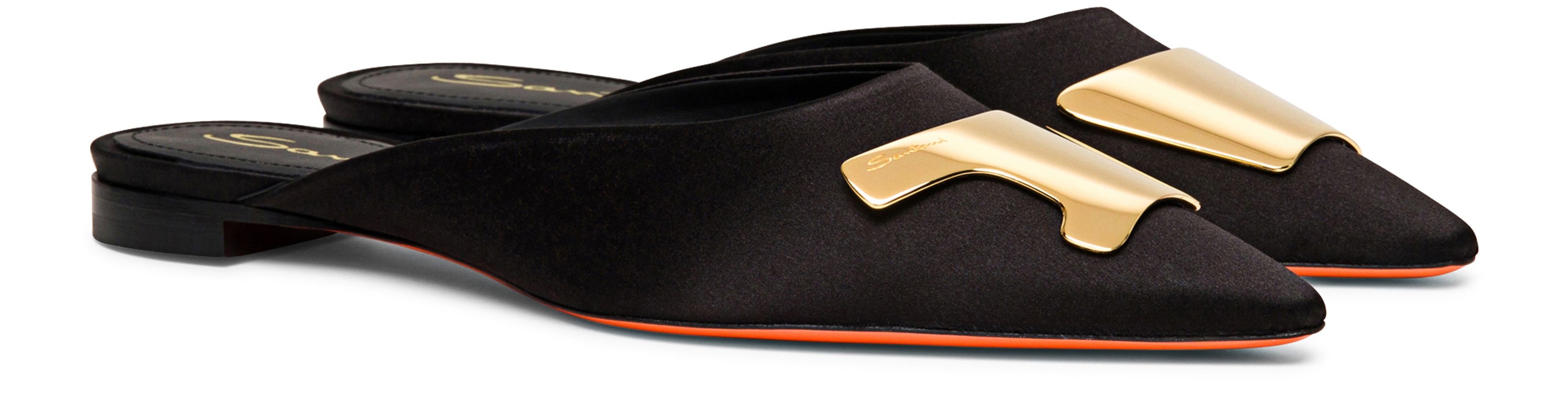 Santoni Satin Santoni Sibille mules