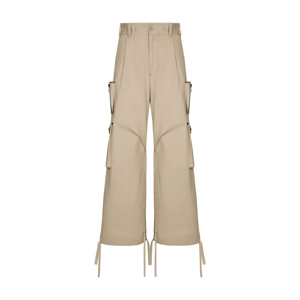 Dolce & Gabbana Cotton gabardine cargo pants