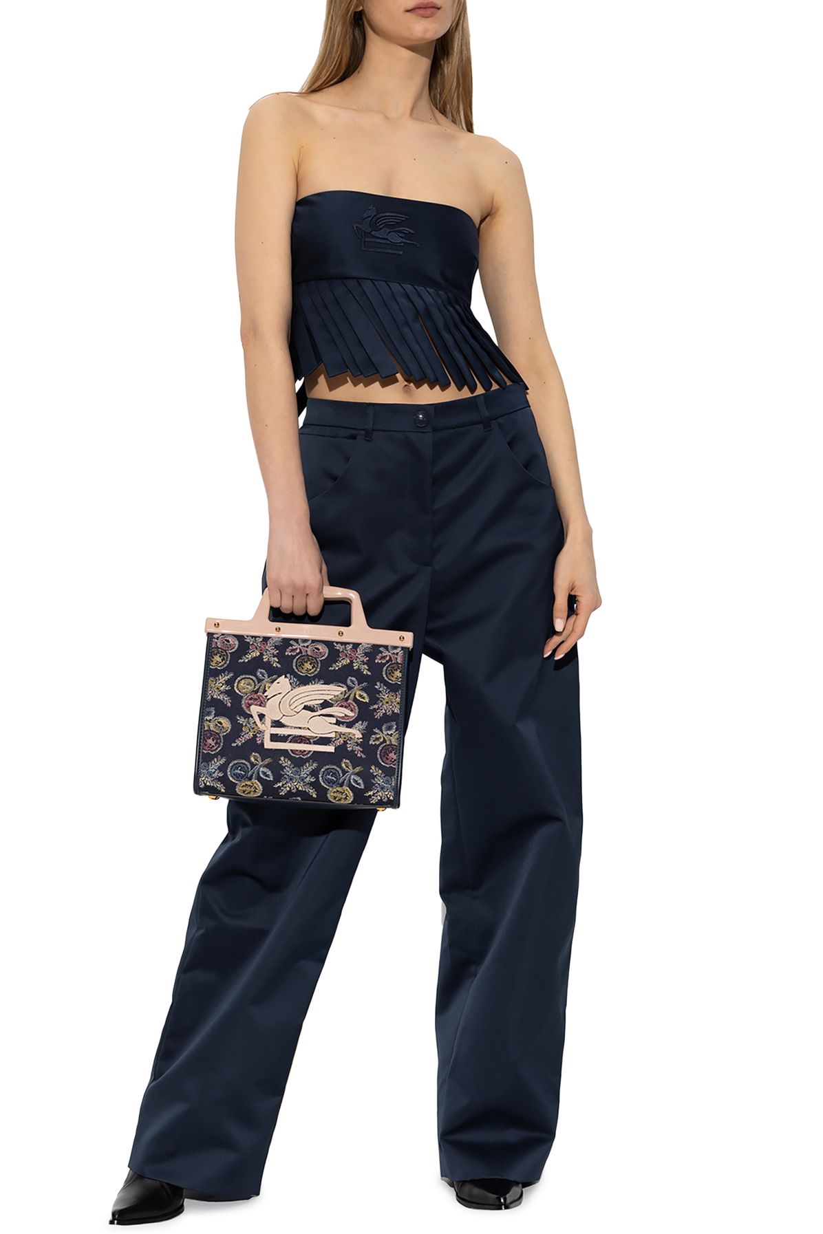 Etro Satin trousers