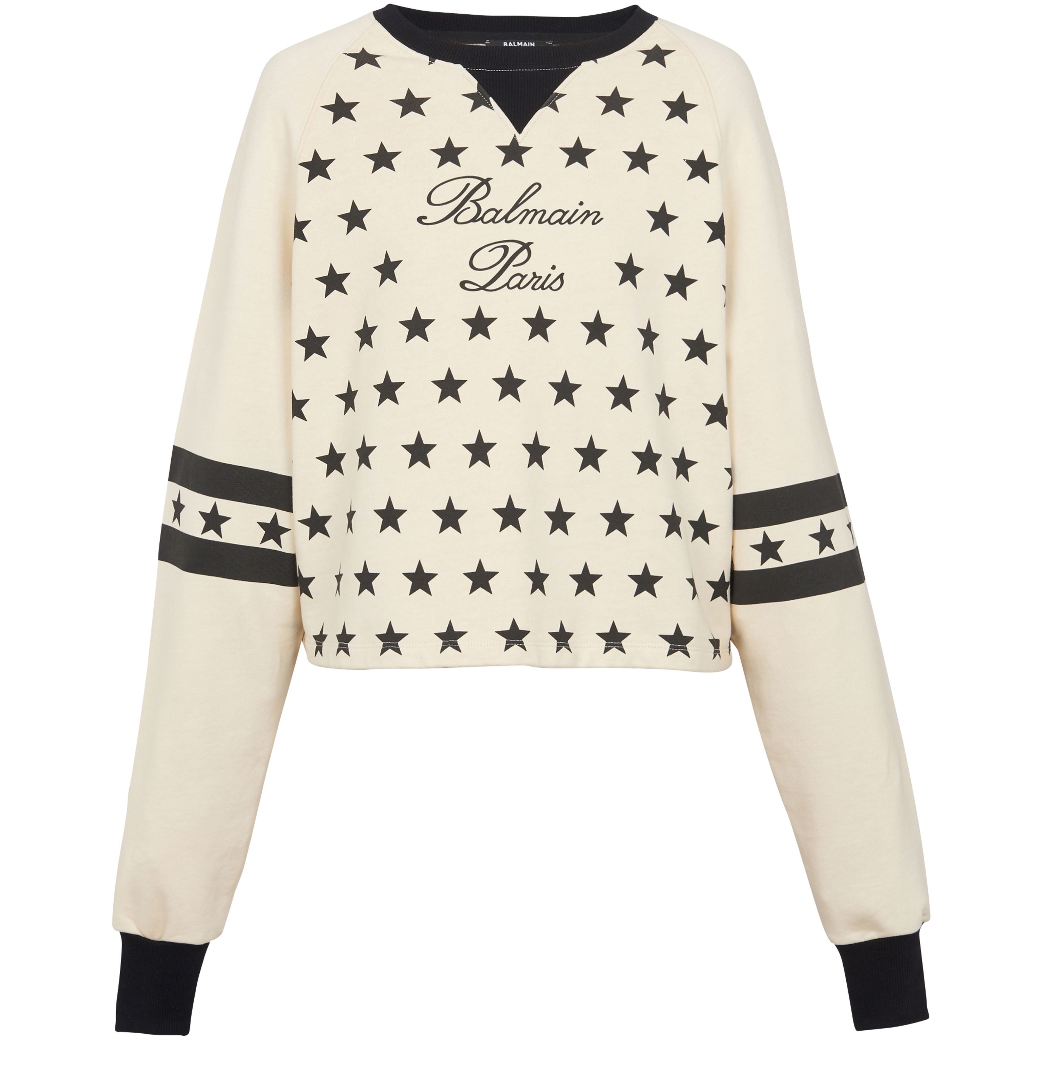 Balmain Balmain Signature Stars Sweatshirt